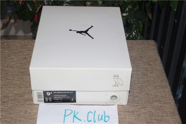 Authentic Air Jordan 12 OVO White Release Version （Nike pairs）